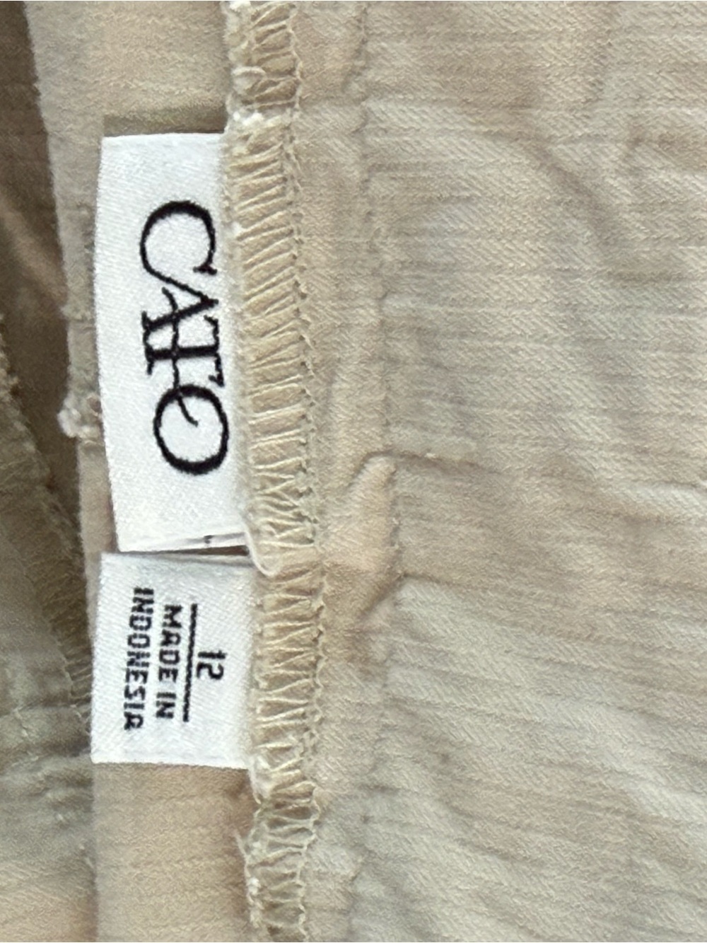 Cato Khaki Utility Cargo Pants with Flap Pockets - Picture 2 of 13
